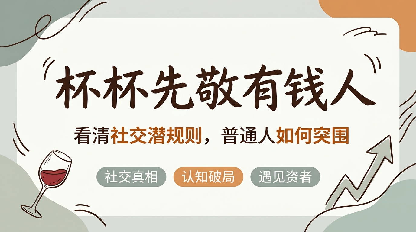 看透这三个社交潜规则，让你在人际交往中少走十年弯路